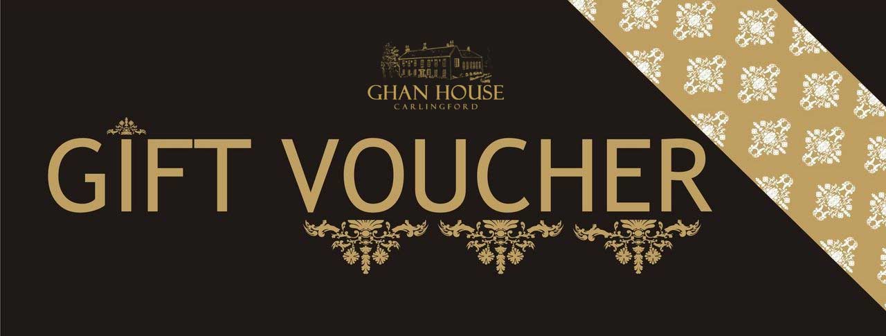 buy a gift voucher for Ghan House in Carlingford
